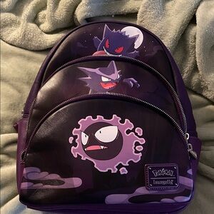 Loungefly Dark Purple Pokémon Backpack